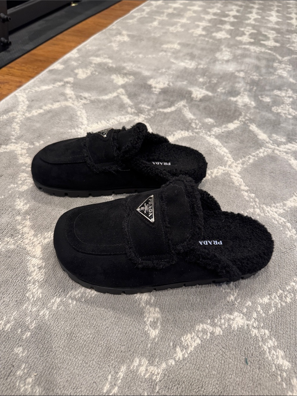 Prada style slip on mules - Picture 2 of 4